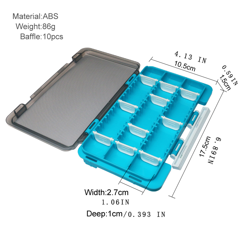 Fishing Tackle Box with Remove - Fishing Lure Spinner review and price