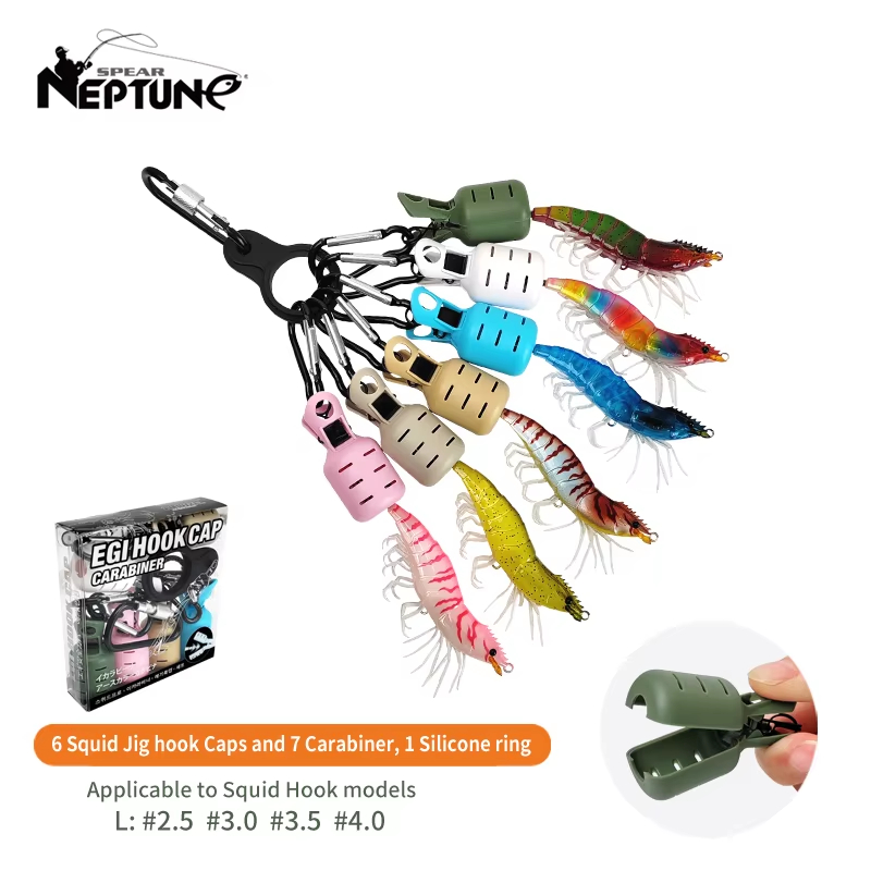 6pcs Colorful Squid Jig Hook C - Fishing Lure Jig review and price
