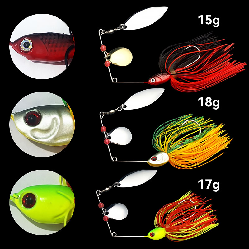 Bazooka 15g 18g Spinnerbait Fi - Fishing Lure Swimbait review and price
