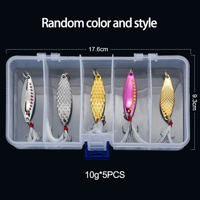 Metal Spoon Spinner Fishing Lu - Fishing Lure Spoon review and price
