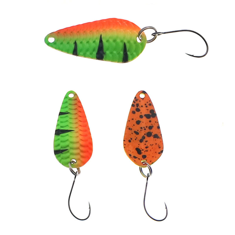 Fishing Trout Spoon Single Hoo - Fishing Lure Spinner review and price