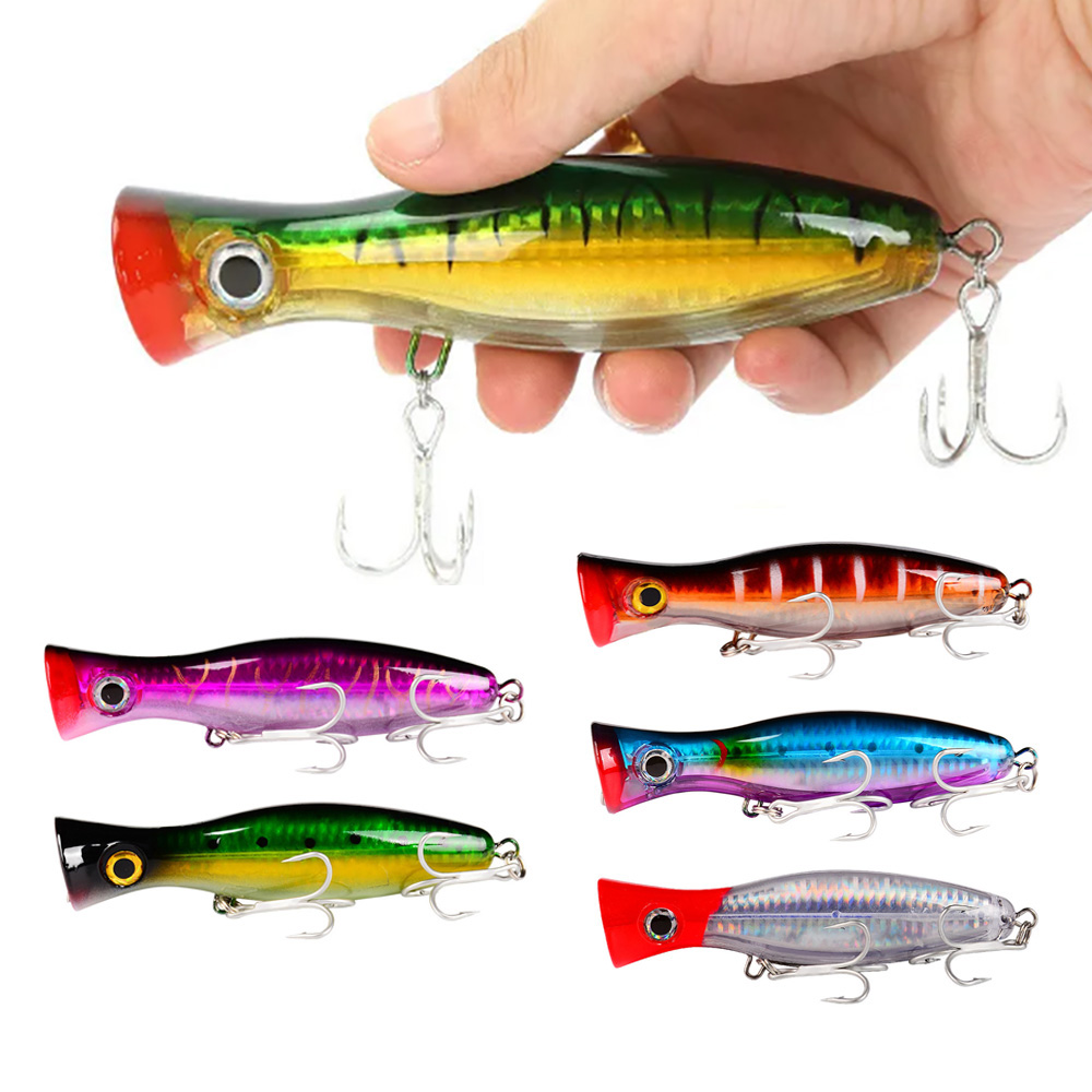 PROBEROS 1pc 13cm 43g Popper F - Fishing Lure Popper review and price