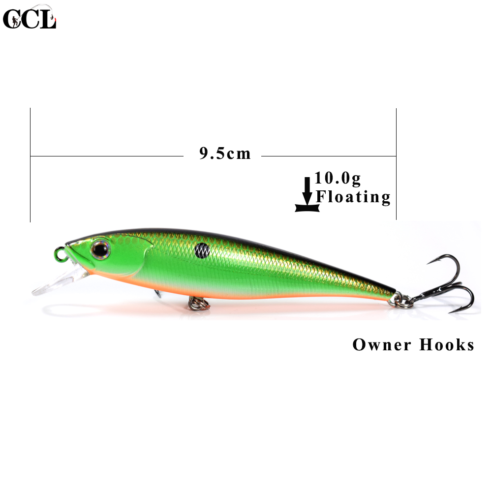 CCLTBA 3pcs/lot Customzied Fis - Fishing Lure Jerkbait review and price