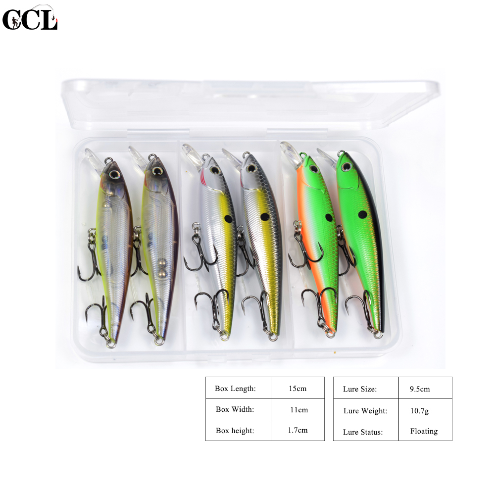 CCLTBA 3pcs/lot Customzied Fis - Fishing Lure Jerkbait review and price
