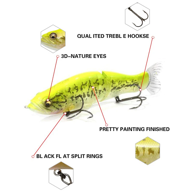 Swimbait Fishing Lure 135mm 31 - Fishing Lure Jerkbait review and price