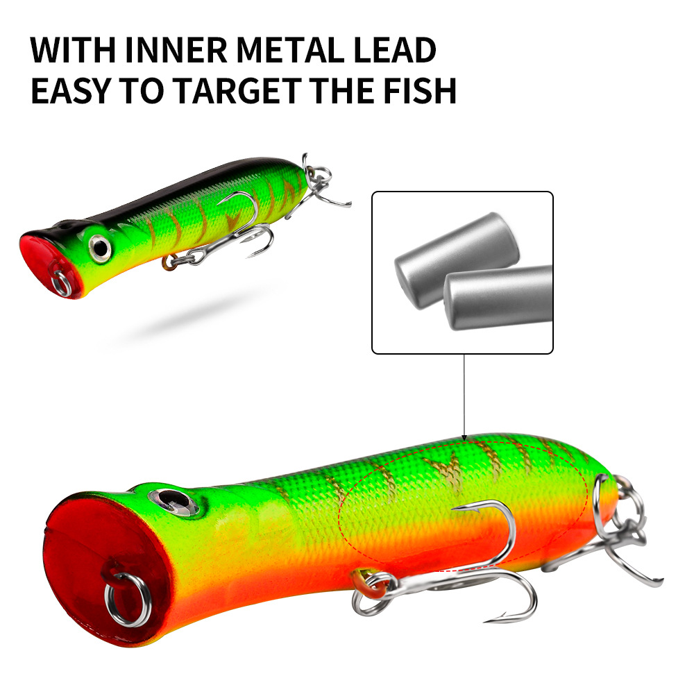 Premium Long Casting Popper fo - Fishing Lure Popper review and price